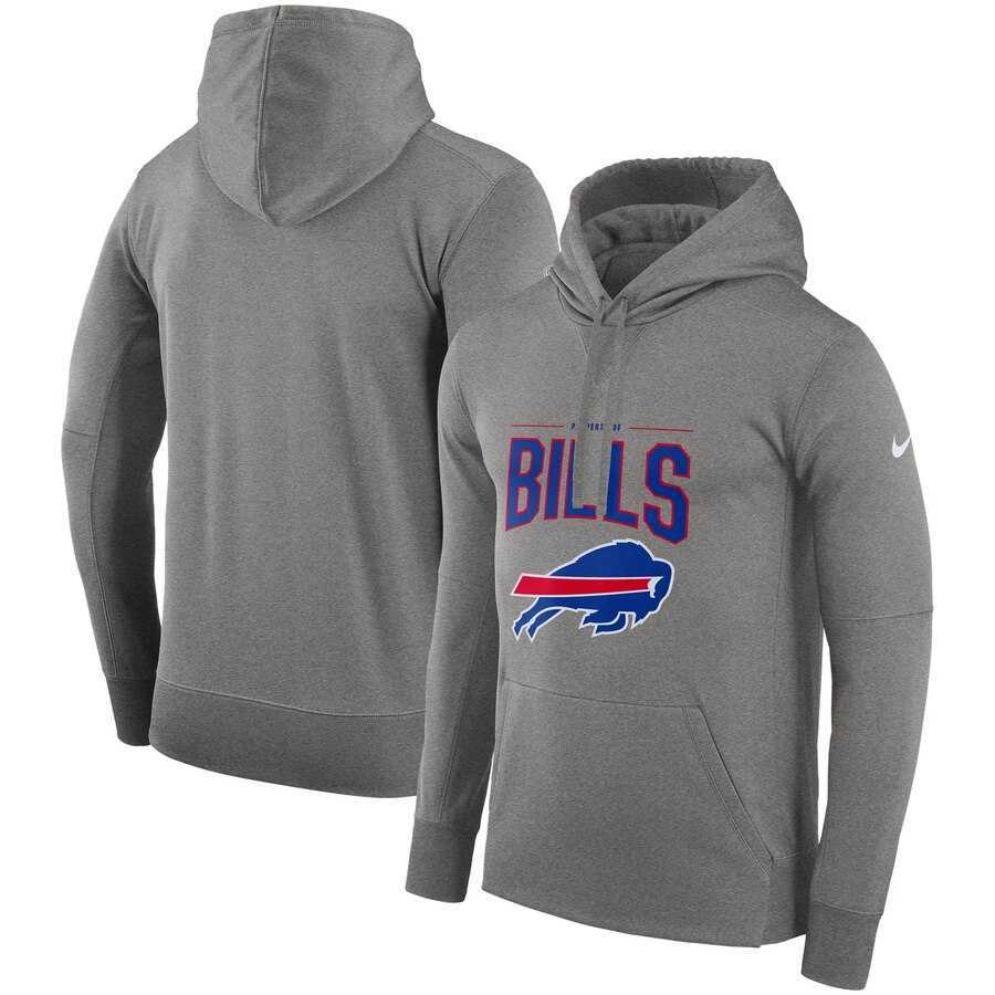 Buffalo Bills Nike Sideline Property of Performance Pullover Hoodie Gray,We sell and wholesale Buffalo Bills Nike Sideline Property of Performance Pullover Hoodie Gray on line form chian!
